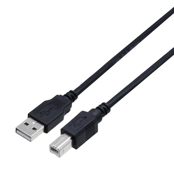 USB2.0ケーブル USB2.0(Hi-Speed) ABタイプ 1.8m ブラック CBUSB-AB-1.8MB – タローズ株式会社 TAROS  Co.